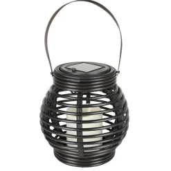 TP Solar-Laterne Rattan Rund Outlet
