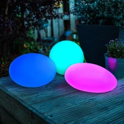 TP Solar-Led-Gartenleuchte Kugel 30Cm
