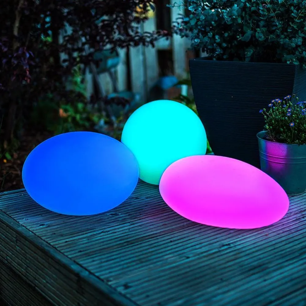 TP Solar-Led-Gartenleuchte Kugel 30Cm