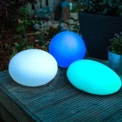 TP Solar-Led-Gartenleuchte Kugel 30Cm