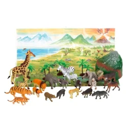 TP Spielfiguren-Set Wilde Tiere Mit Spielmatte Und Zubehör Clearance