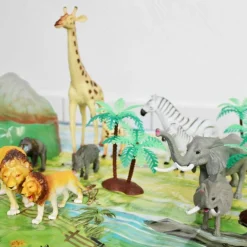 TP Spielfiguren-Set Wilde Tiere Mit Spielmatte Und Zubehör Clearance