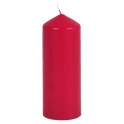 New Home Candlelight Stumpenkerze Glatt 68X180Mm Bordeaux Online
