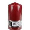 New Home Candlelight Stumpenkerze Glatt 78X150Mm Bordeaux Best