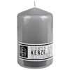 New Home Candlelight Stumpenkerze Glatt 78X120Mm Grau Online