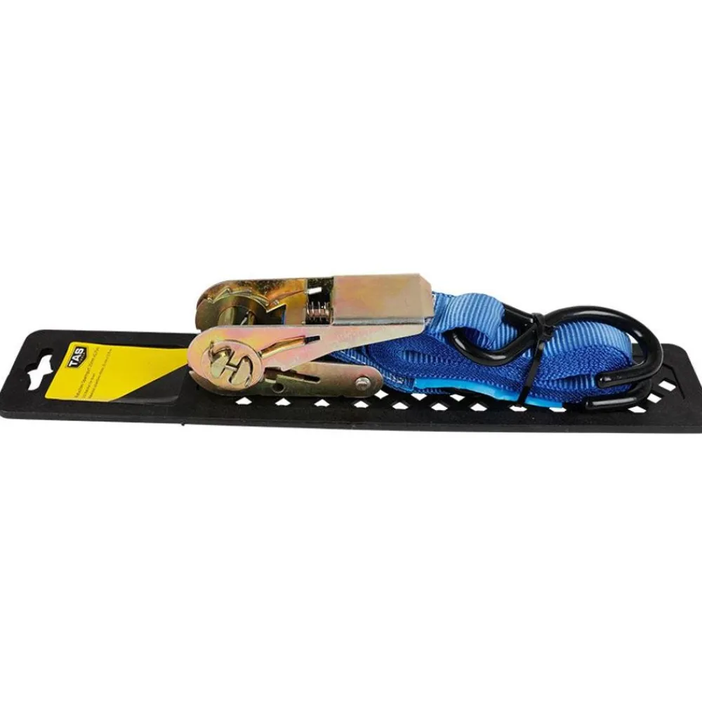 TAS Ratschenspanngurt 3,75Mx25Mm Blau Sale