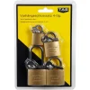 TAS Tools Tas Vorhangeschloss-Set 4-Teilig Hot