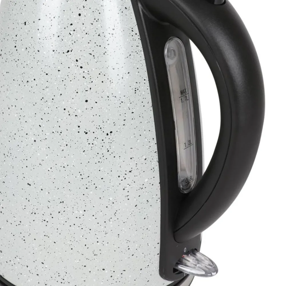 TAS Wasserkocher 1,7L Grau-Metallic Best