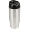 TP Thermo-Edelstahlbecher Mit Druckknopfsystem 0,4L