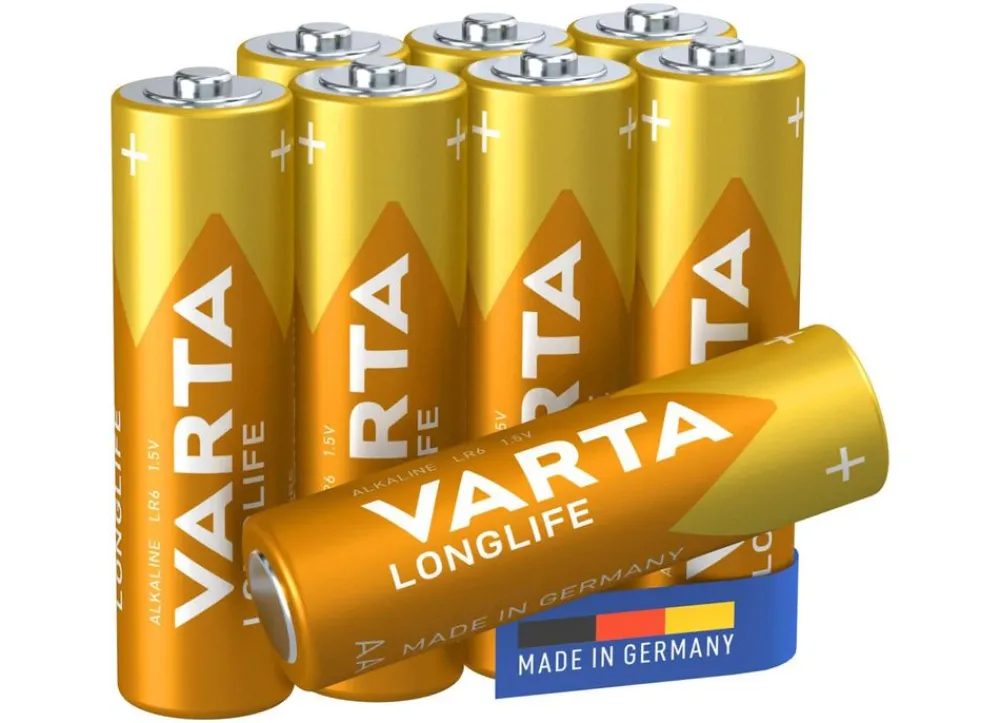 Varta Longlife Aa Lr6 Alkaline Batterien 30Er-Pack Hot