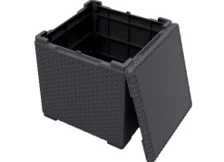 Keter Vigo Aufbewahrungsbox Und Beistelltisch 37X37X37Cm Graphit
