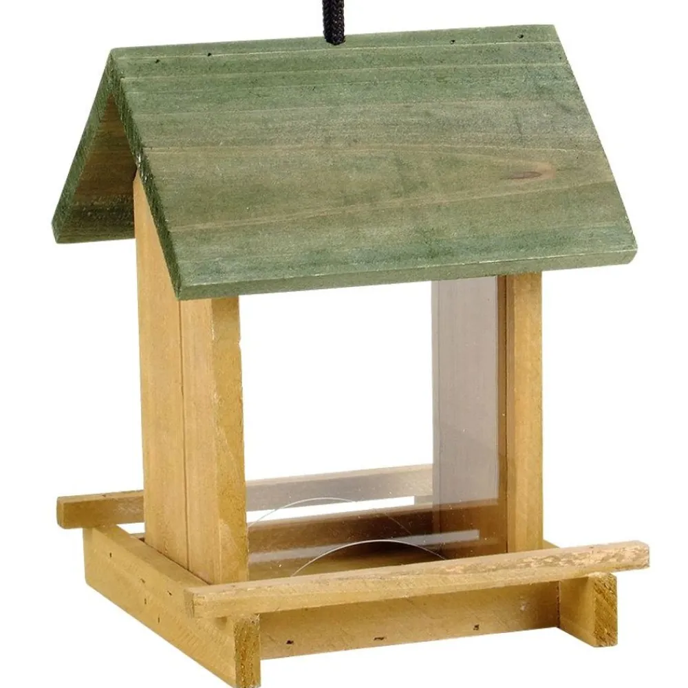 TP Vogelfutterhaus Aus Holz 17X21X17Cm Outlet