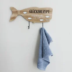 New Home Wand-Deko Wal Mit 2 Haken Und Spruch 39,5Cm Sale