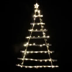 New Home Christmas Wandobjekt Weihnachtsbaum Aus Holz 62X90Cm New