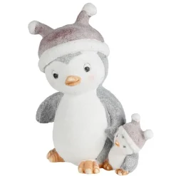 TP Weihnachtliches Pinguinpaar Aus Magnesia 40Cm Outlet