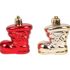 New Home Christmas Weihnachtsbaumschmuck-Set 87-Teilig Aus Kunststoff Rot/Gold Clearance