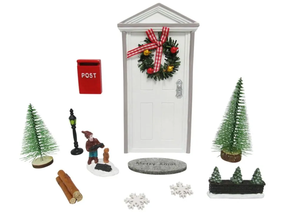 New Home Christmas Weihnachtsdeko-Set Wichteltur Online