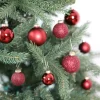 New Home Christmas Weihnachtskugel-Set Aus Glas 72-Teilig Burgund/Rot Sale