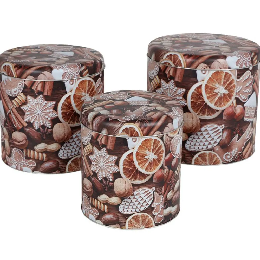 TP Weihnachts-Metalldosen 3Er-Set Design 4 Sale