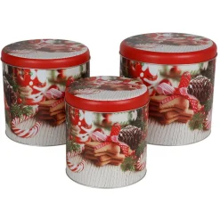 TP Weihnachts-Metalldosen 3Er-Set Design 6 Online
