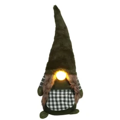 Pseudohersteller Weihnachts-Wichtel-Frau Mit Leuchtender Led-Nase 56Cm Grun Online