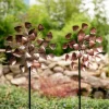 TP Windmuhle Herzen Aus Metall 30X76-106X15Cm Rose Clearance