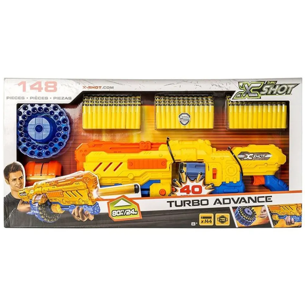 X-Shot Turbo Advance Spielset 148-Teilig Outlet