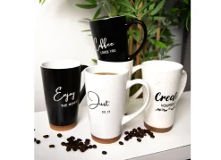 TP Xxl-Porzellan-Kaffeebecher 400Ml Gesprenkelt Sale