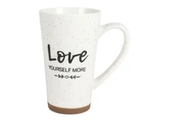 TP Xxl-Porzellan-Kaffeebecher 400Ml Gesprenkelt Sale