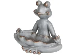 TP Yoga-Frosch Im Lotussitz Mit Vogeltranke 48X39X26Cm Clearance