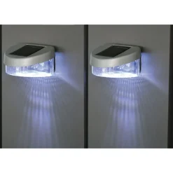 Pseudohersteller Zaun-Solar-Lichter 2Er