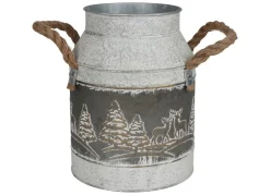 TP Zink-Kanne Winterlandschaft 16X22Cm Outlet